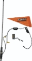 Picture of QuadBoss 4Ft Clear Single Whip Bluetooth