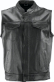 Picture of Kuryakyn Leather By River Road Vandal Club Vest Black - Medium