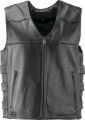 Picture of Kuryakyn Leather By River Road Plains Leather Vest Black - 2XL