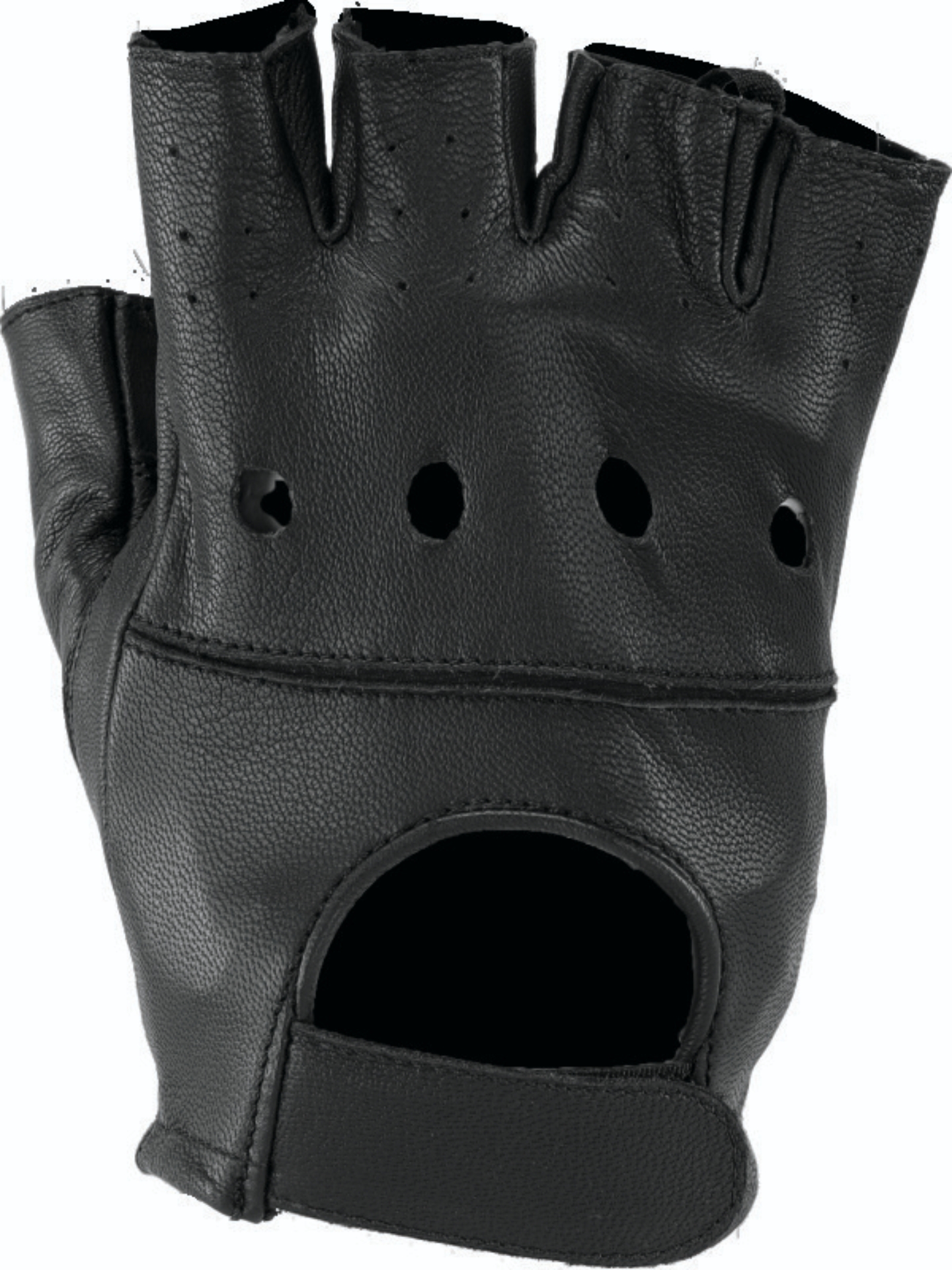 Picture of Kuryakyn Leather By River Road Diamond Shorty Gloves Black Womens - Large