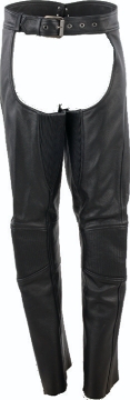 Picture of Kuryakyn Leather By River Road Sierra Leather Chaps Black Womens - Medium