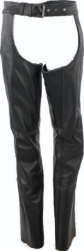 Picture of Kuryakyn Leather By River Road Plains Leather Chaps Black Womens - XL