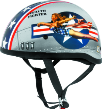 Picture of Skid Lids Bomber Pinup Original Helmet - Large