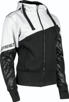 Picture of Speed and Strength Cat Outa Hell Hoody White/Black Womens - Medium