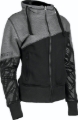 Picture of Speed and Strength Cat Outa Hell Hoody Grey/Black Womens - XL