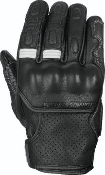 Picture of Speed and Strength Twist of Fate Leather Gloves Black/White - Large
