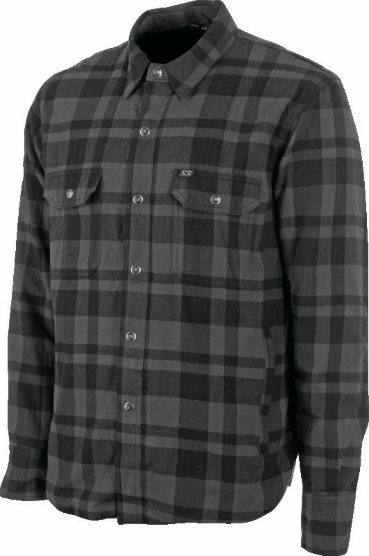Picture of Speed and Strength Black 9 2.0 Moto Shirt Grey - 3XL