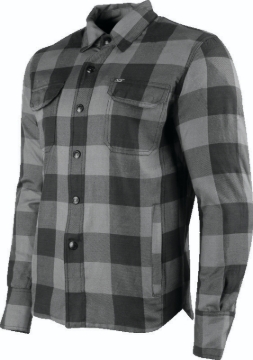 Picture of Speed and Strength True Grit 2.0 Armored Moto Shirt Grey - Small