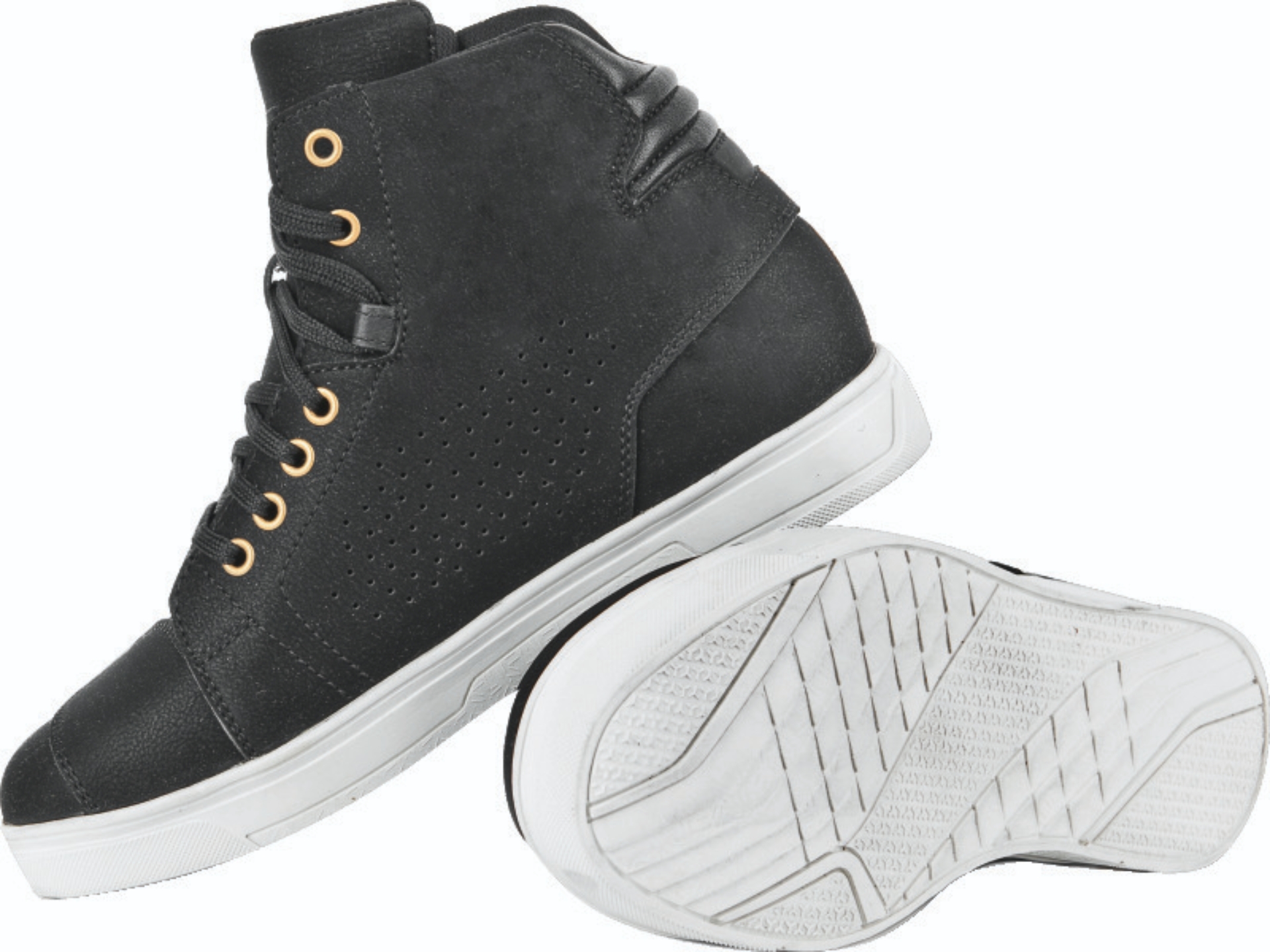 Picture of Speed and Strength Mad Dash Leather Shoes Black/White Womens Size - 8