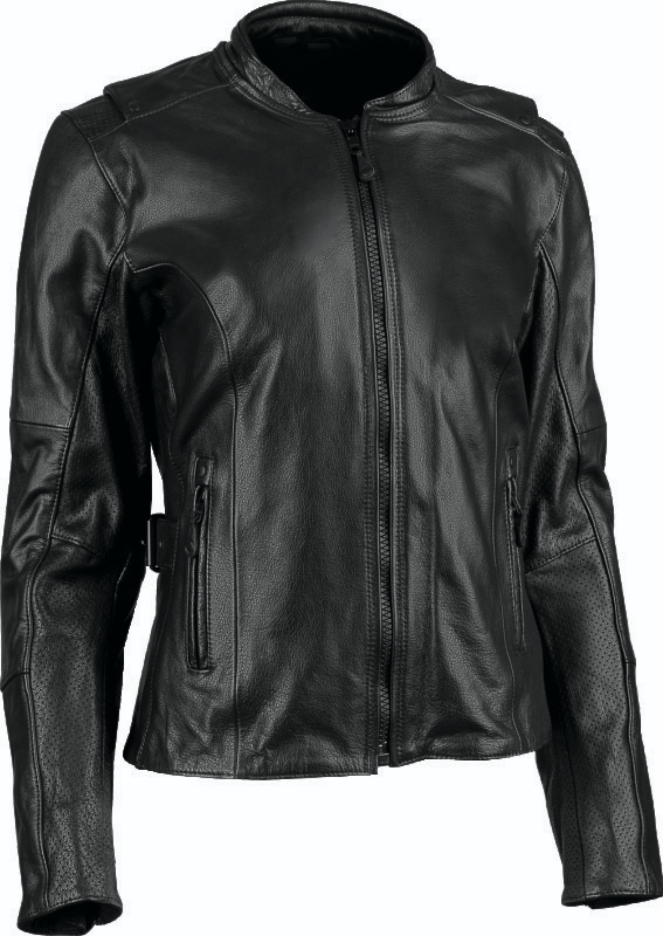 Picture of Speed and Strength Throttle Body Leather Jacket Black Womens - XS
