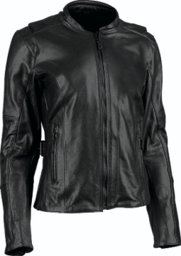 Picture of Speed and Strength Throttle Body Leather Jacket Black Womens - XS