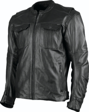 Picture of Speed and Strength Band of Brothers Leather Jacket Black - Large