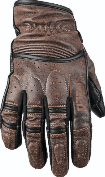 Picture of Speed and Strength Rust and Redemption Leather Gloves Brown - 2XL
