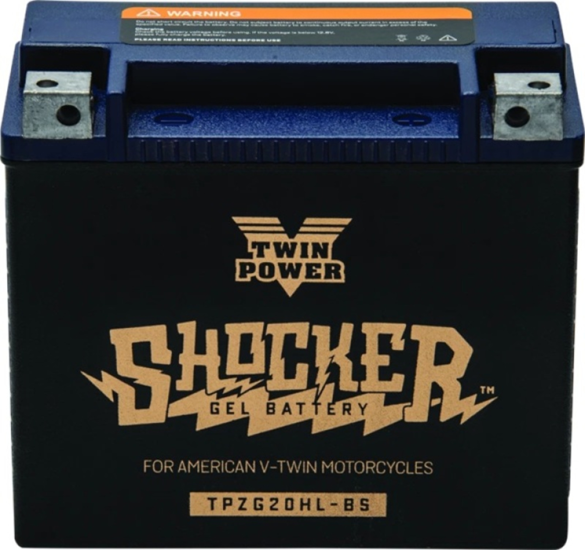 Picture of Twin Power YTX-20HL Shocker Gel Battery Replaces H-D 65989-97A 310 CCA