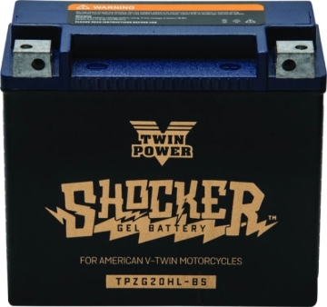 Picture of Twin Power YTX-20HL Shocker Gel Battery Replaces H-D 65989-97A 310 CCA