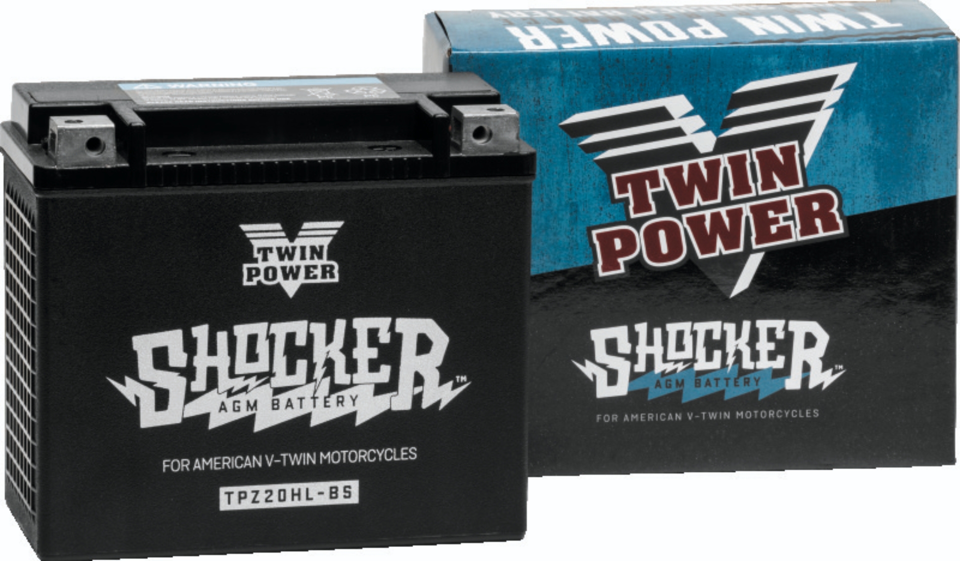 Picture of Twin Power YTX-20HL Shocker Battery Replaces H-D 65989-97A 310 CCA