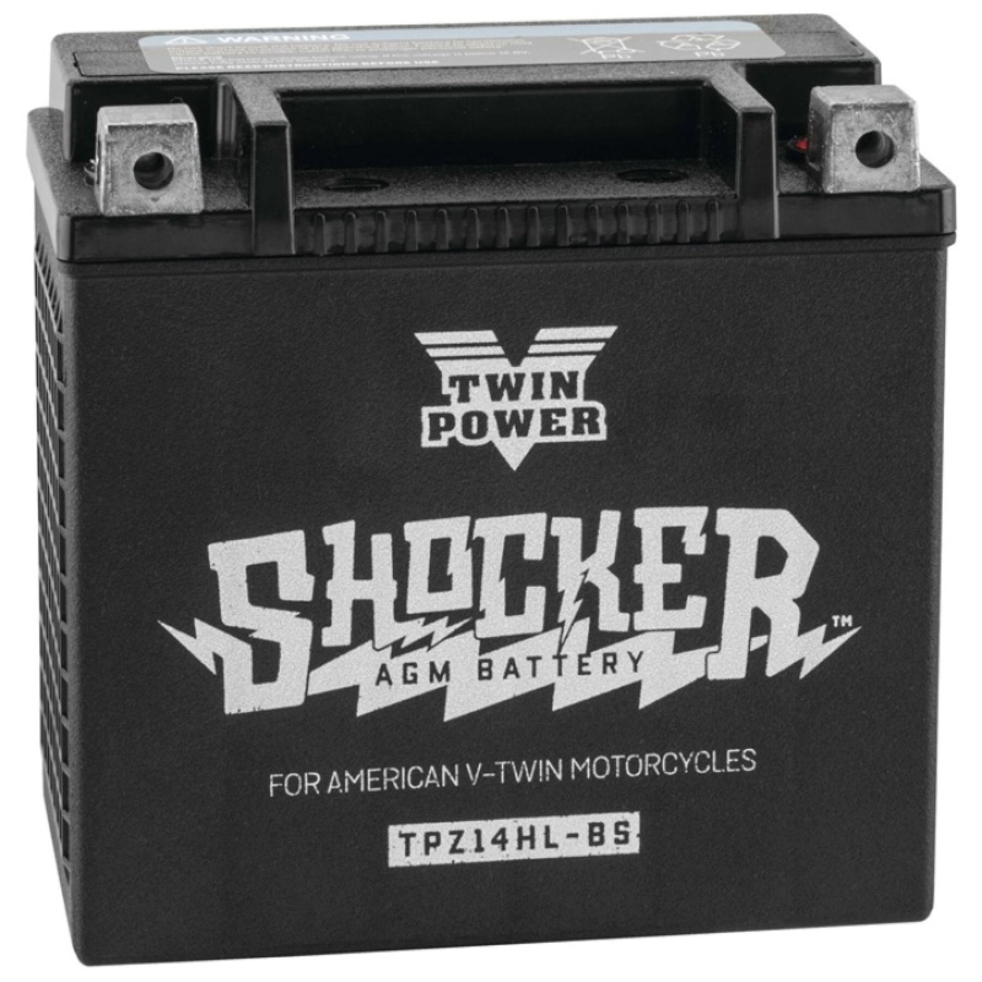 Picture of Twin Power YTX-14L Shocker Battery Replaces H-D 65958-04 220 CCA