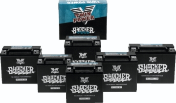 Picture of Twin Power YTX-14 Shocker Battery Replaces H-D 65948-00 220 CCA