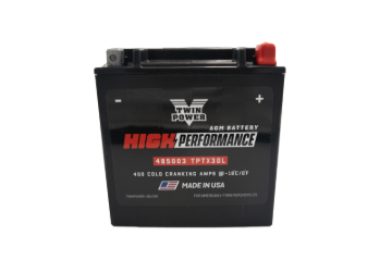 Picture of Twin Power YIX-30L High Performance Battery Replaces H-D 66010-97A Made in USA 400 CCA