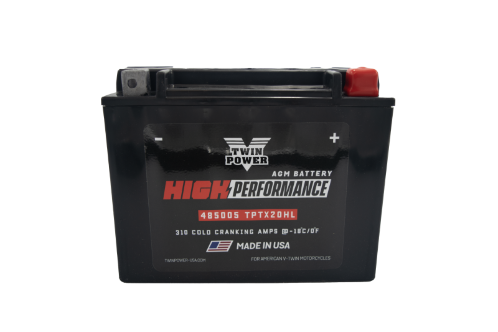 Picture of Twin Power YTX-20HL High Performance Battery Replaces H-D 65989-97A Made in USA 310 CCA
