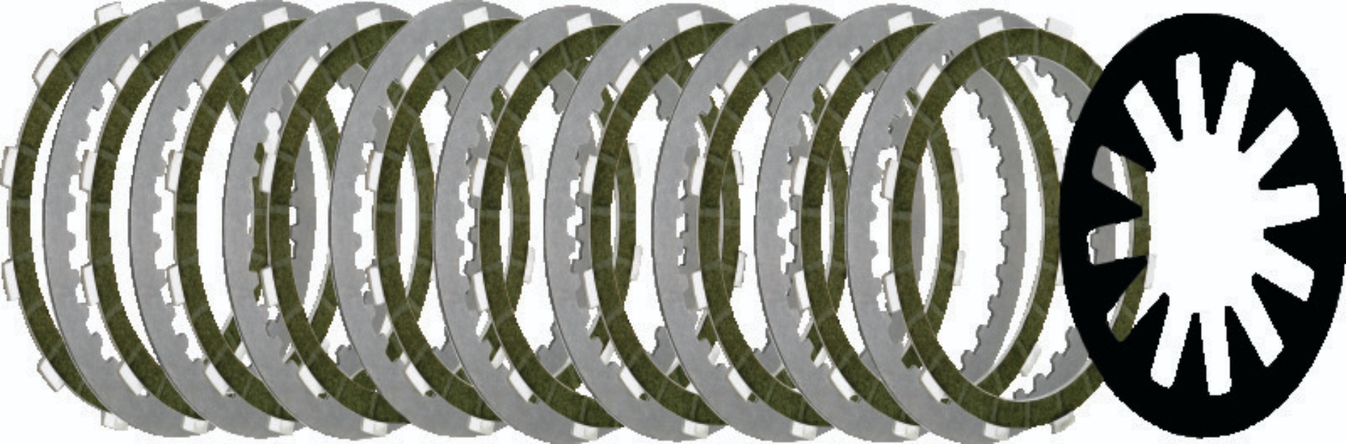 Picture of Twin Power 98-17 Big Twin Exc CVO S.E. and M8 Clutch Kit Extra Plate W/ Heavy Spring