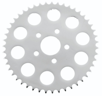 Picture of Twin Power 86-92 XL Chrome Disc Brake Rear Sprocket 47 Tooth Flat