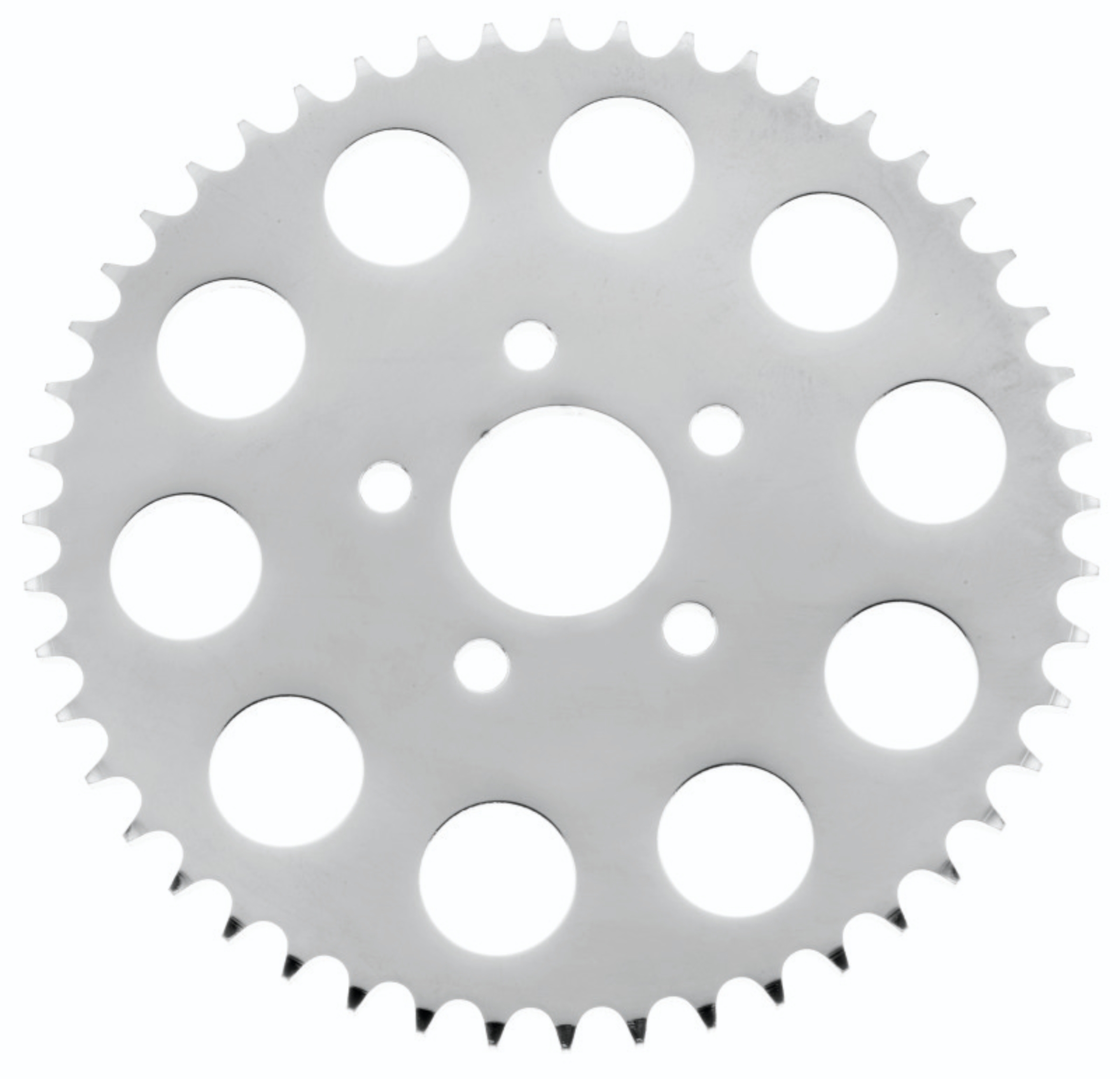 Picture of Twin Power 86-92 XL Chrome Disc Brake Rear Sprocket Replaces H-D 41470-86 48 Tooth Flat