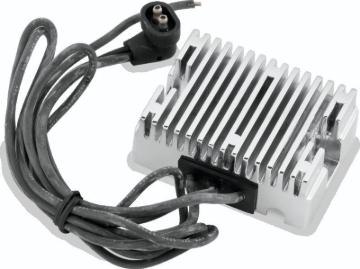 Picture of Twin Power 89-99 Big Twin Except Twin Cam Voltage Regulator Chrome Replaces H-D 74519-88 32 Amp