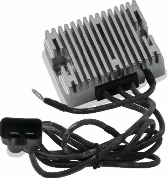 Picture of Twin Power 2000 FXD Voltage Regulator Chrome Replaces H-D 74512-00 38 Amp