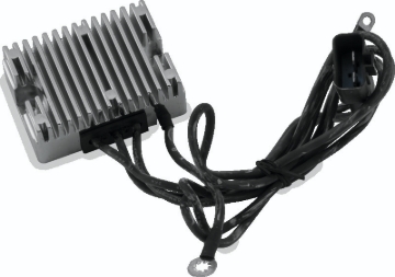 Picture of Twin Power 99-03 FXD Voltage Regulator Chrome Replaces H-D 74518-99A 32 Amp