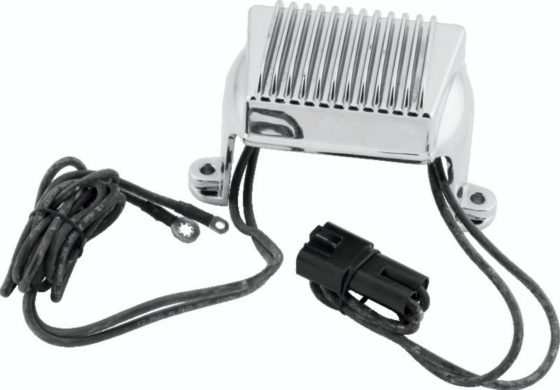 Picture of Twin Power 97-01 FLH FLT Voltage Regulator Chrome Replaces H-D 74505-97