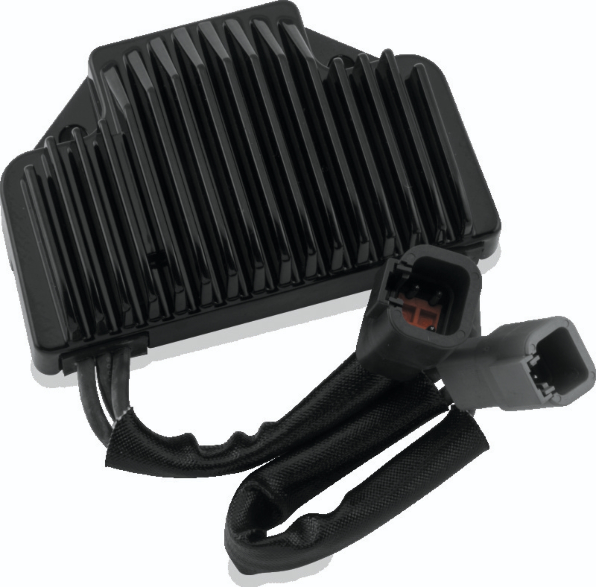 Picture of Twin Power 06-07 FXD Voltage Regulator Black Replaces H-D 74361-06 38 Amp