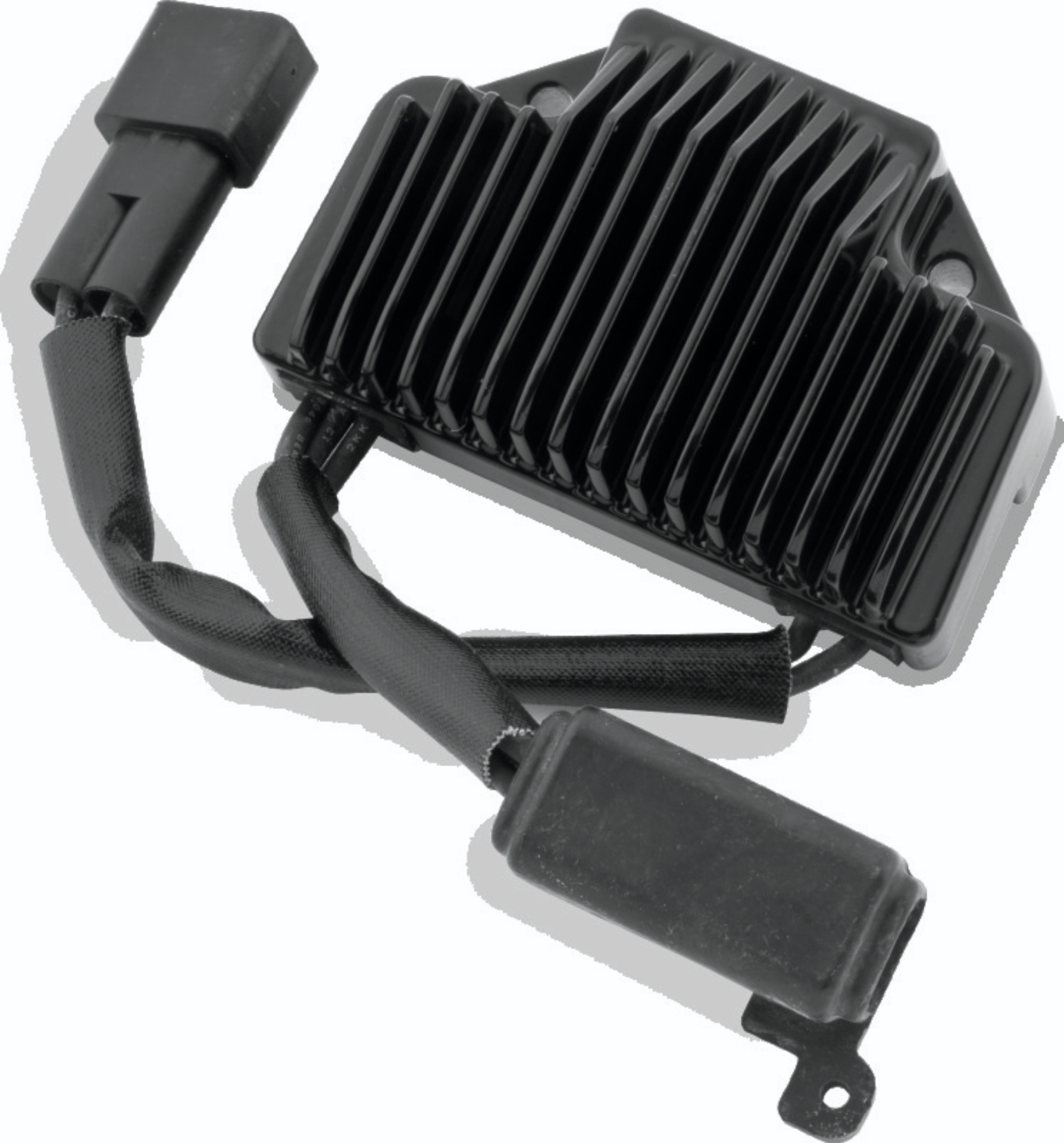 Picture of Twin Power 04-05 FXD Voltage Regulator Black Replaces H-D 74361-04 38 Amp