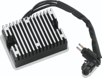 Picture of Twin Power 94-03 XL Voltage Regulator Black Replaces H-D 74523-94 22 Amp