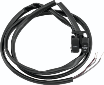 Picture of Twin Power 96-13 Big Twin XL V-Rod Black Engine Start Stop Switch Replaces H-D 71589-96 71684-06A