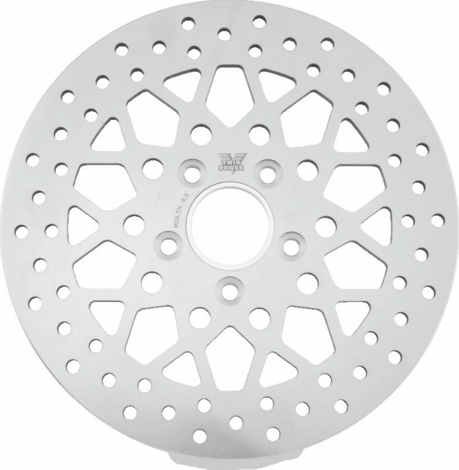 Picture of Twin Power 84-17 Big Twin Exc 08-17 FLH FLT Rear 11.5 Solid Rotor Mesh