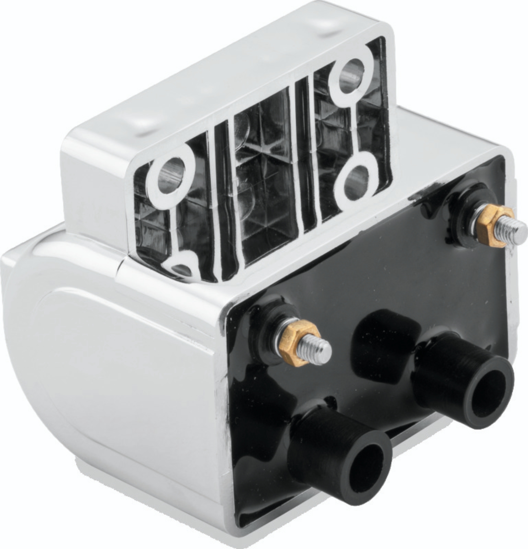 Picture of Twin Power 80-84 Big Twin and XL Ignition Coil Chrome Replaces H-D 31609-80 4 Ohm