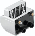 Picture of Twin Power 85-99 Big Twin 85-03 XL Ignition Coil Chrome Replaces H-D 31614-83A 3 Ohm