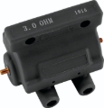 Picture of Twin Power 85-03 Big Twin and XL Ignition Coil Black Replaces H-D 31614-83A 3 Ohm Late Style