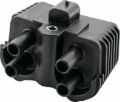 Picture of Twin Power 18-Up Softail Ignition Coil Black Replaces H-D 31600067 .4 ohm