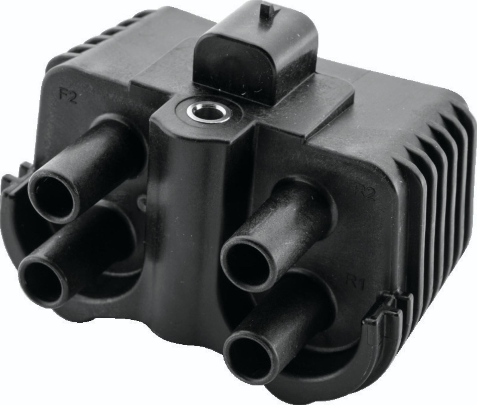 Picture of Twin Power 18-Up Softail Ignition Coil Black Replaces H-D 31600067 .4 ohm