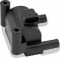 Picture of Twin Power 17-20 FLH FLT Ignition Coil Black Replaces H-D 31600017 .4 Ohm