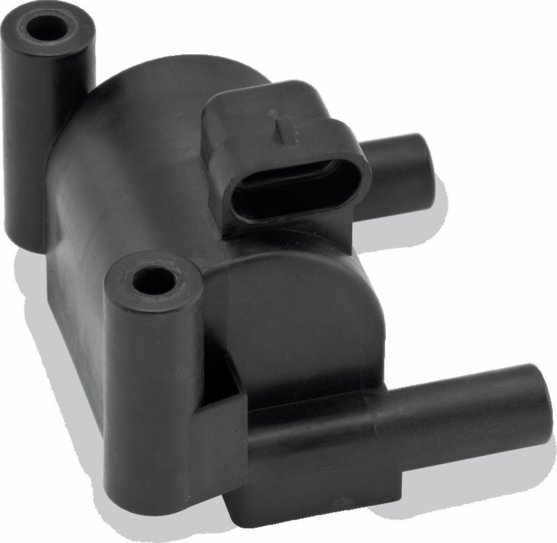 Picture of Twin Power 17-20 FLH FLT Ignition Coil Black Replaces H-D 31600017 .4 Ohm