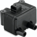 Picture of Twin Power 99-01 FLHT Carbureted Ignition Coil Black Replaces H-D 31655-99