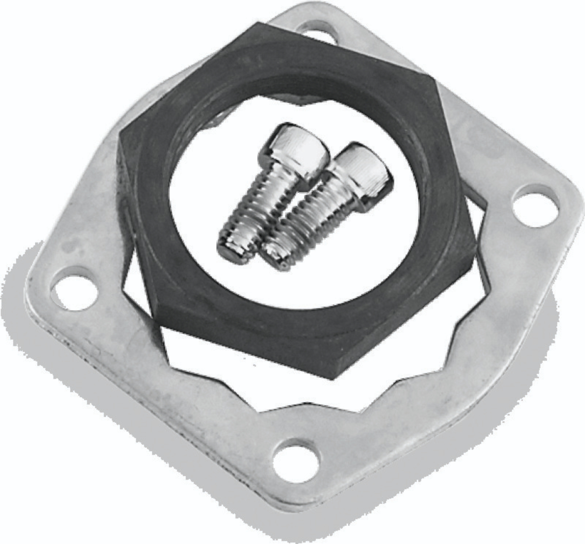 Picture of Twin Power 92-06 Big Twin and XL Except 06 Dyna Transmission Nut and Lockplate Kit