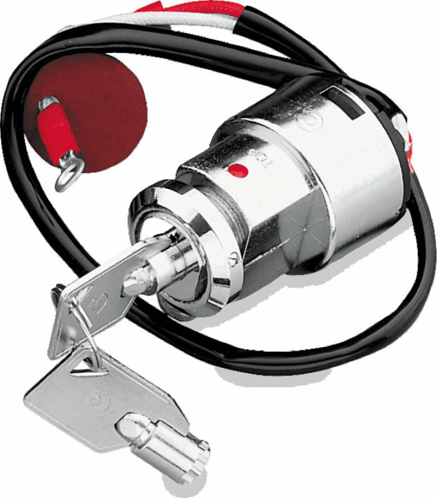 Picture of Twin Power 91-95 FXDL And Custom Use 2-Wire Round Key Switch Replaces H-D 71428-90A