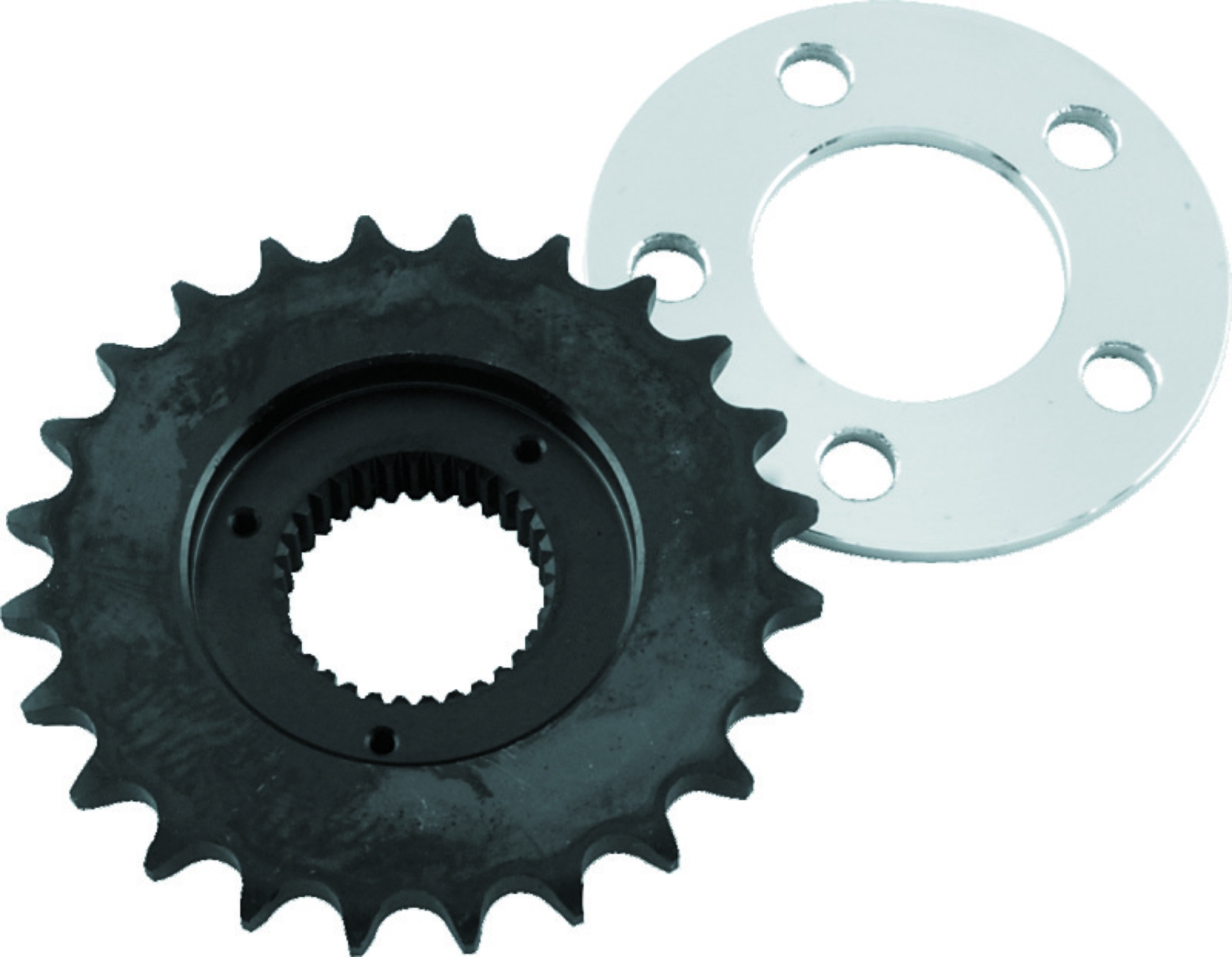 Picture of Twin Power 5 Speed Big Twin 24T Offset Sprocket Kit .282 Offset W/.197 Rear Sprocket Spacer