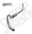 Picture of Diamond Eye KIT 4in Turbo Back Single AL: 00-03 FORD 7.3L F550 ROLLOVER