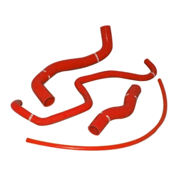 Picture of Mishimoto 03-06 Nissan 350Z Red Silicone Hose Kit