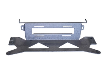 Picture of Fishbone Offroad 2021+ F150 Pelican Winch Plate Only (Fits FB22366) - Black Texture